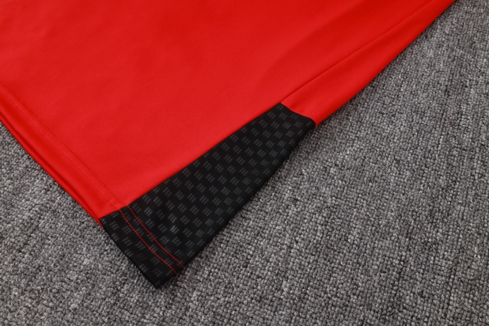 2026 Arsenal Red Long-sleeved half-pull training kit
