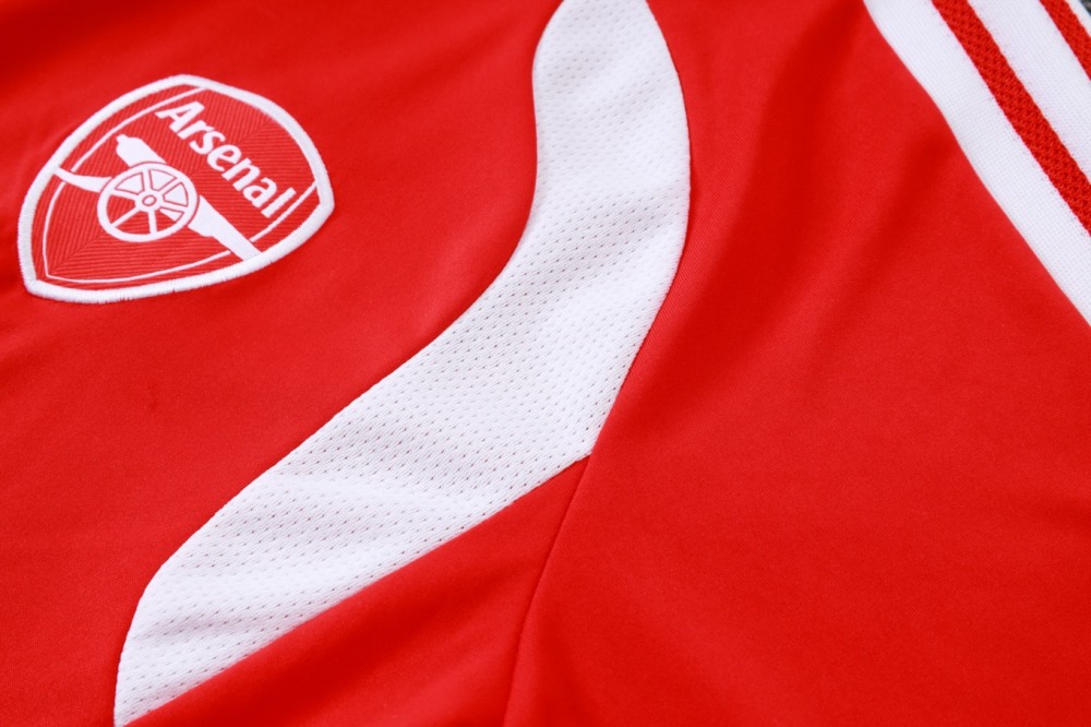 2026 Arsenal Red Long-sleeved half-pull training kit