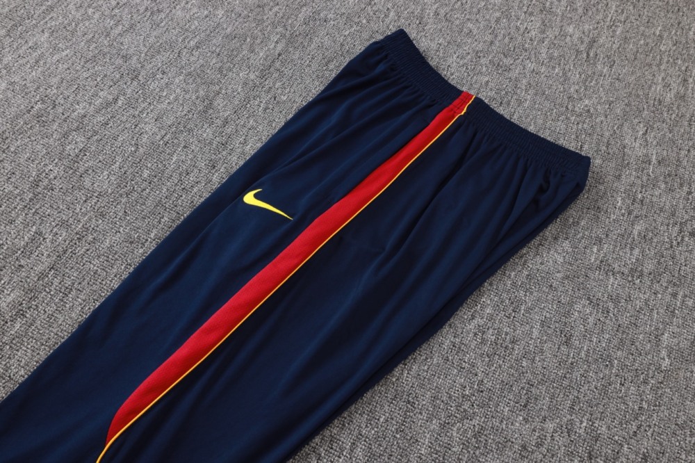 2026 Barcelona Colorful Long-sleeved half-pull training kit