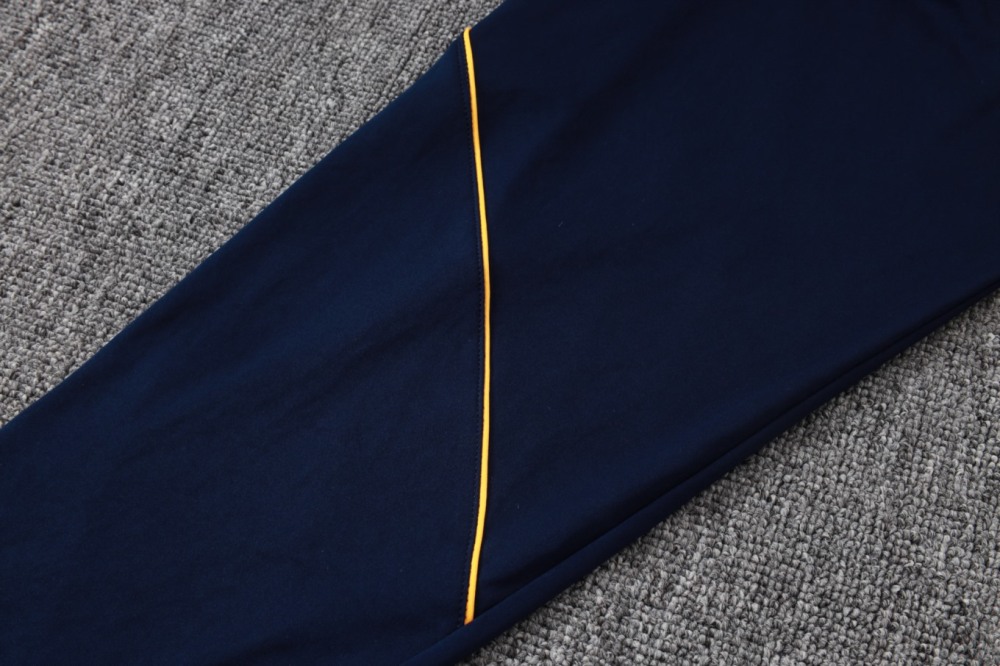 2026 Barcelona Maroon Long-sleeved half-pull training kit