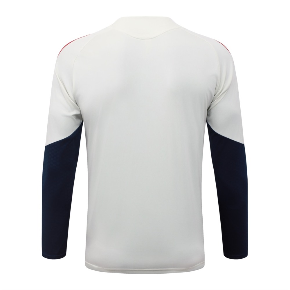 2026 Bayern Munich Beige Long-sleeved half-pull training kit