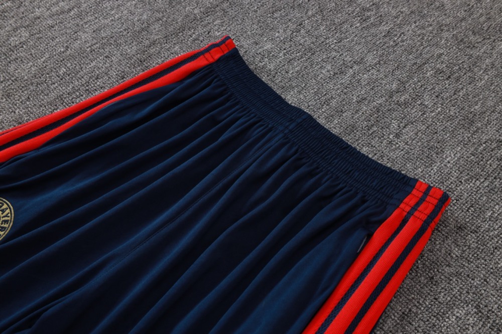 2026 Bayern Munich Medium Blue Long-sleeved half-pull training kit