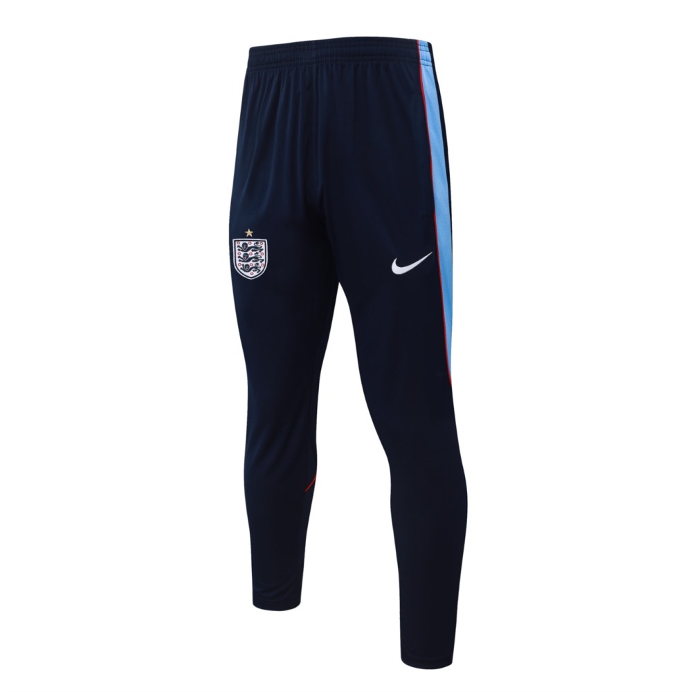 2026 England Light blue Long-sleeved half-pull training kit