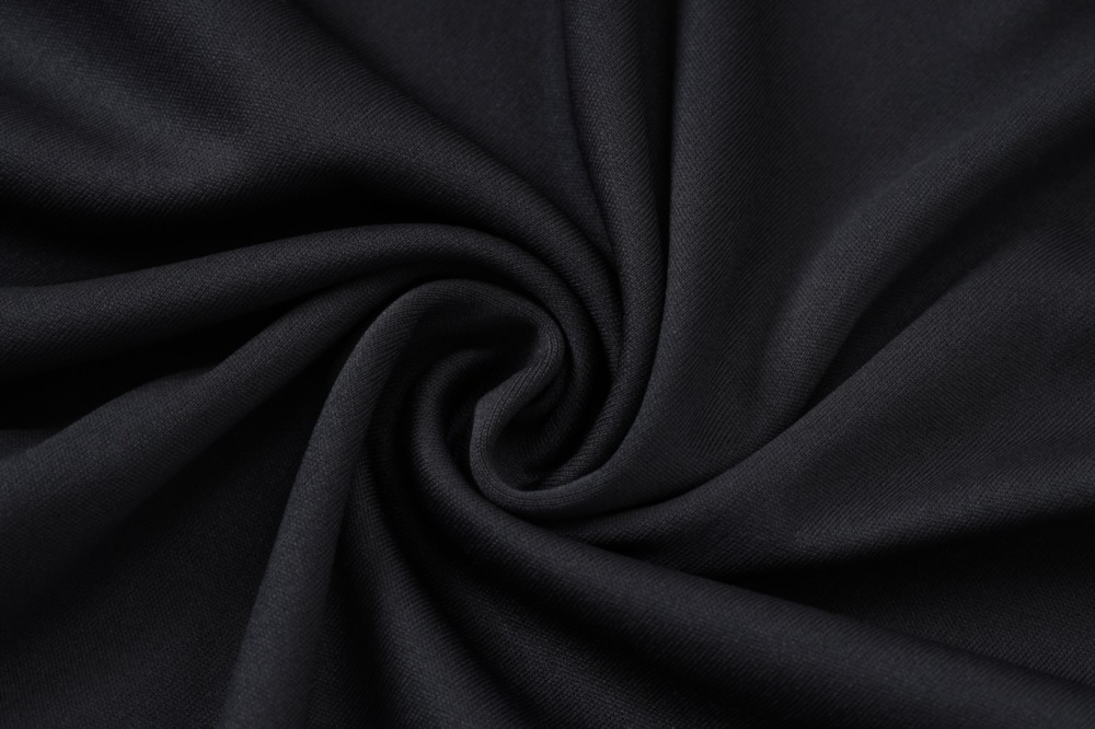 2026 Germany Dark gray Long-sleeved half-pull training kit