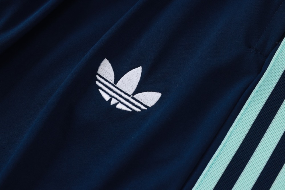 2026 Germany Light green Long-sleeved half-pull training kit