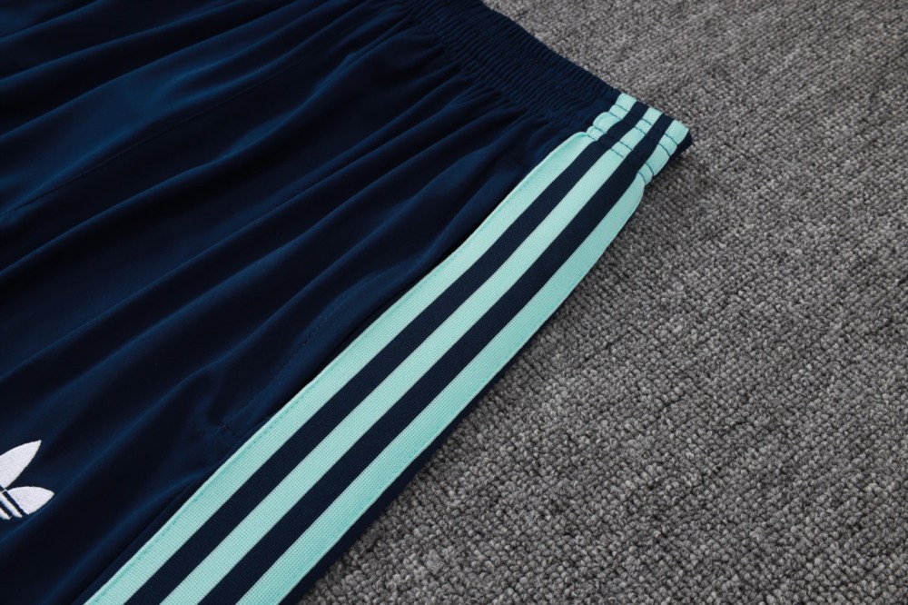 2026 Germany Light green Long-sleeved half-pull training kit