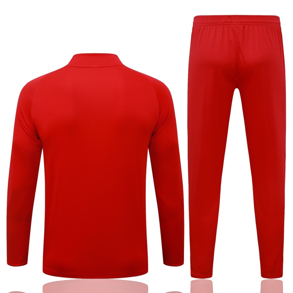 2026 Liverpool Beige Long-sleeved half-pull training kit