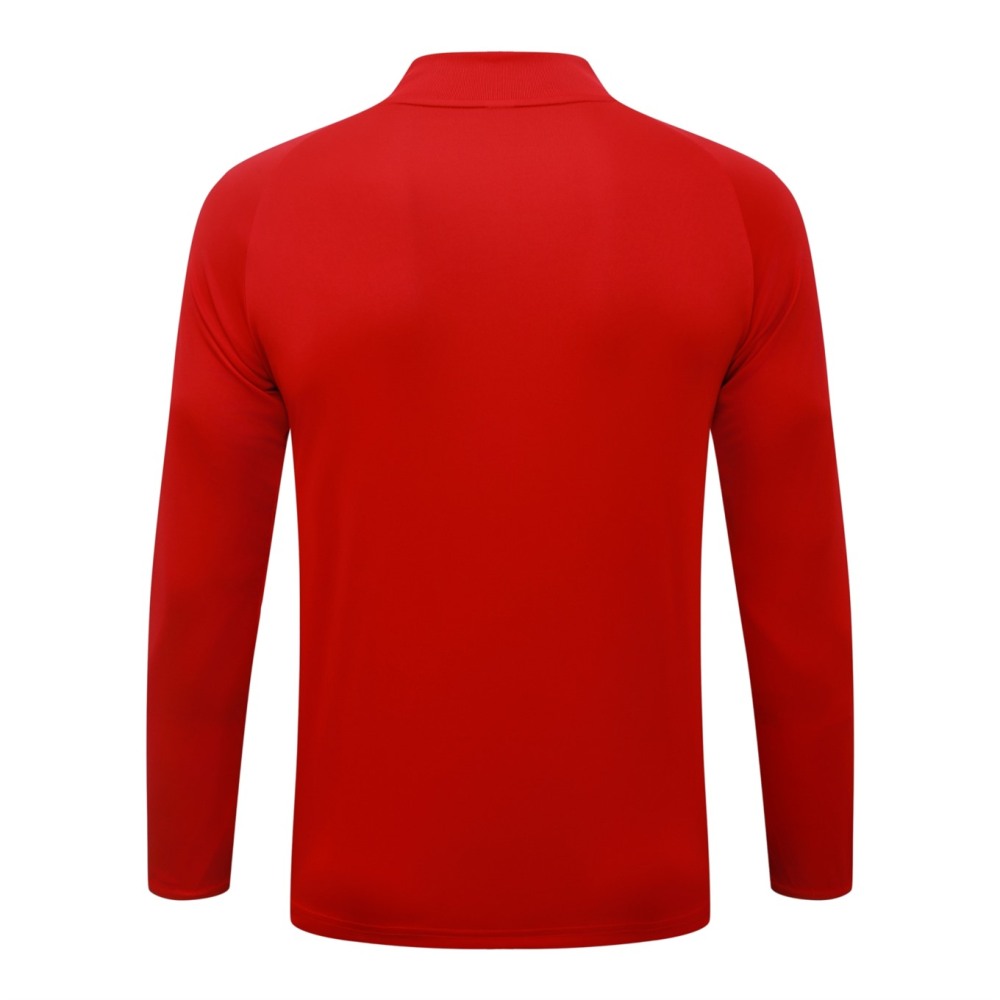 2026 Liverpool Beige Long-sleeved half-pull training kit