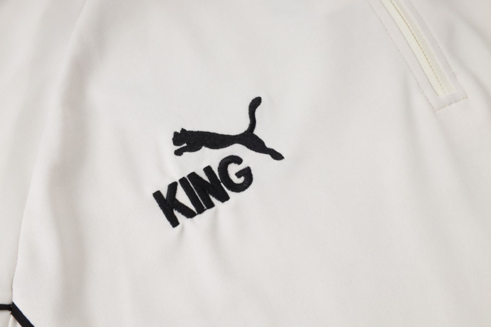 2026 Manchester City Beige Long-sleeved half-pull training kit