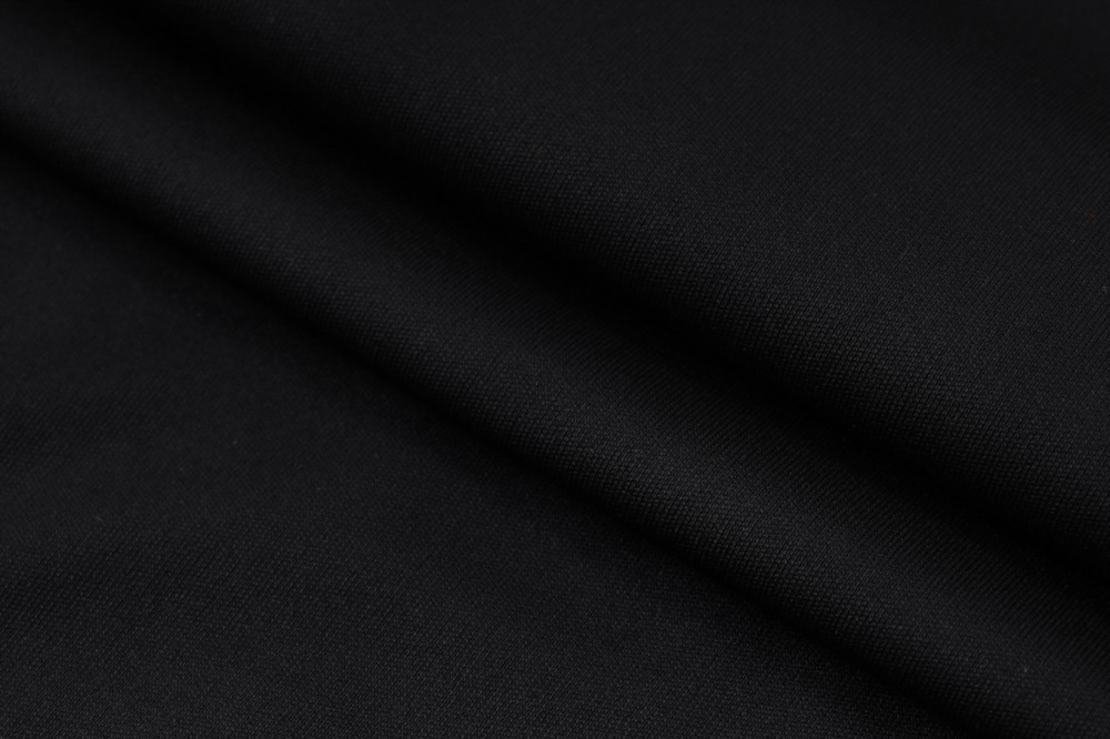 2026 Manchester United Black Long-sleeved half-pull training kit