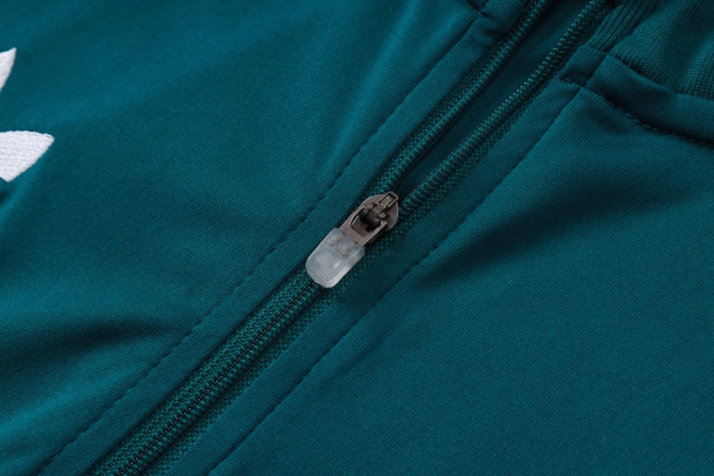 2026 Mexico Dark green Long-sleeved half-pull training kit