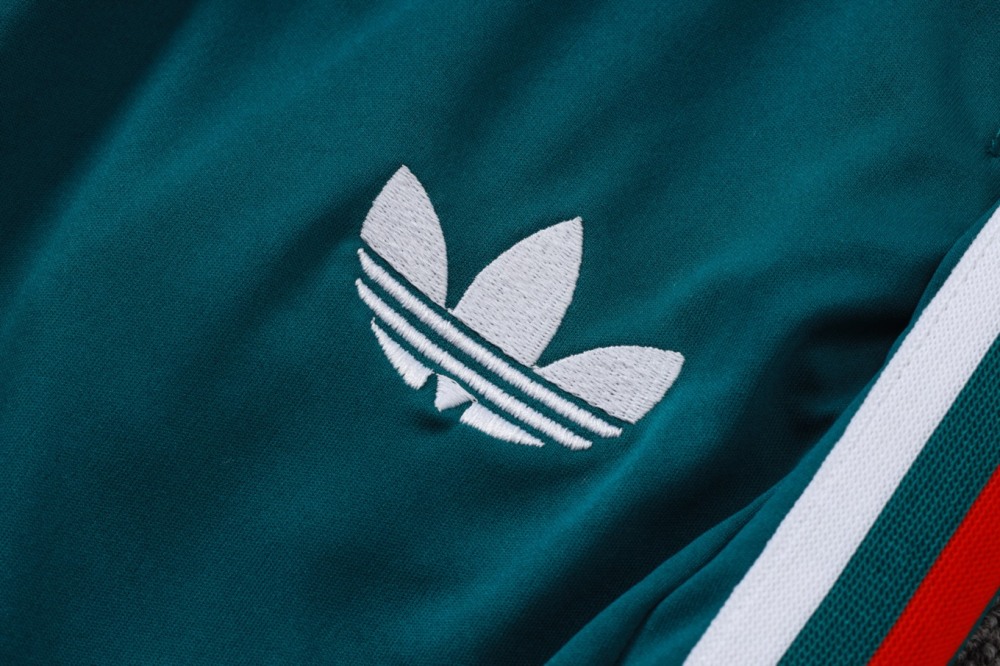 2026 Mexico Dark green Long-sleeved half-pull training kit