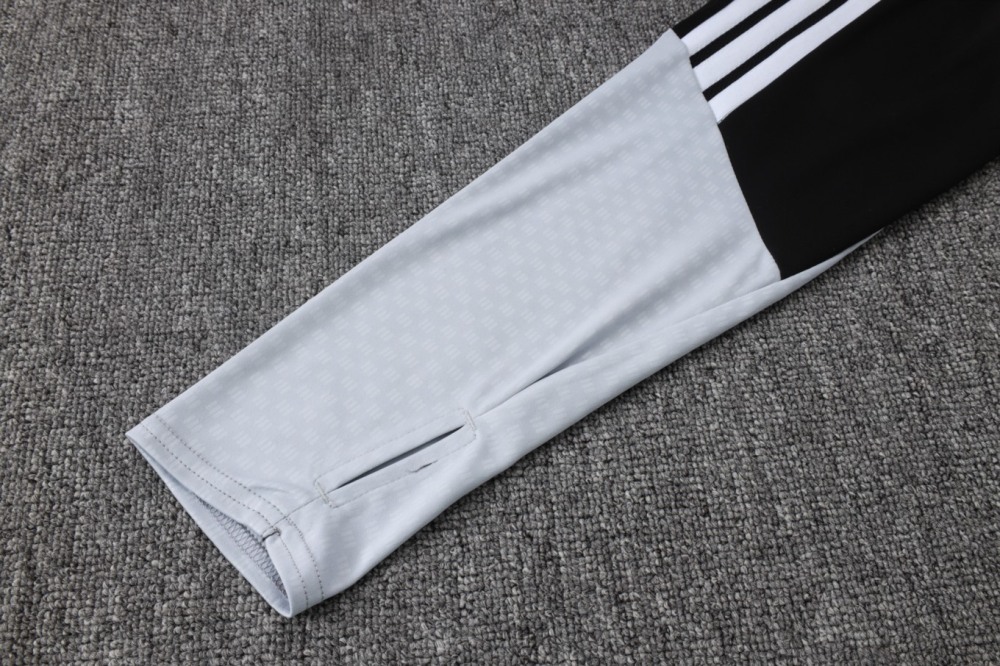 2026 Miami Black Long-sleeved half-pull training kit