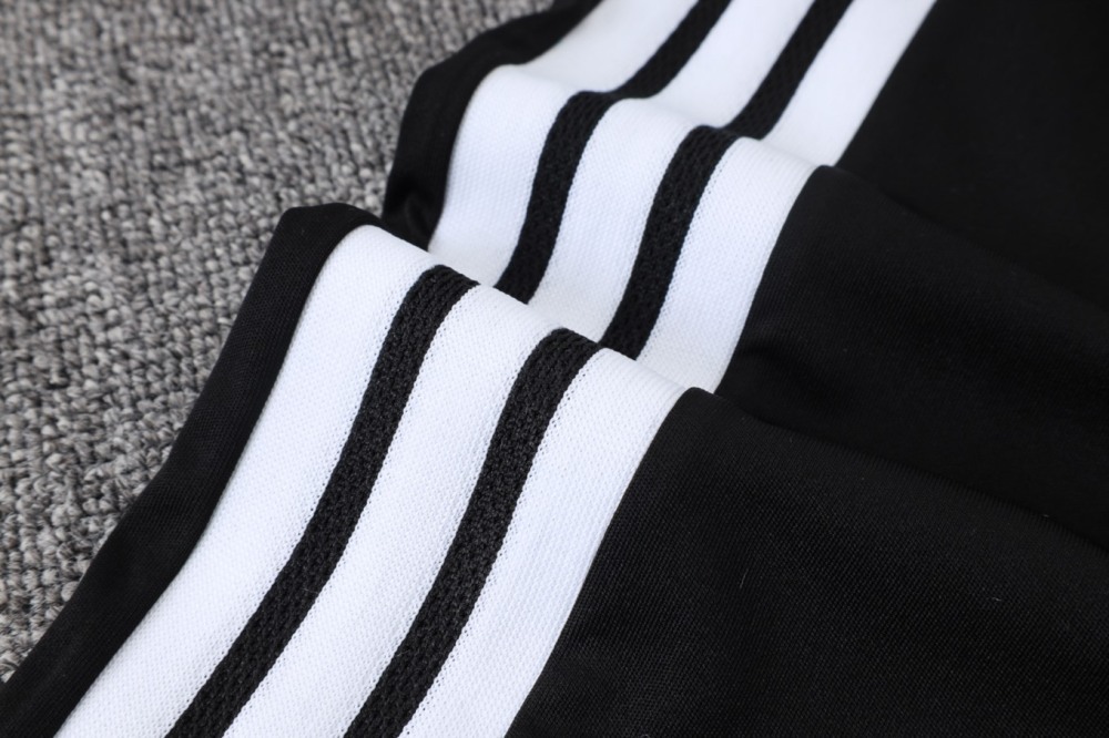 2026 Miami Black Long-sleeved half-pull training kit