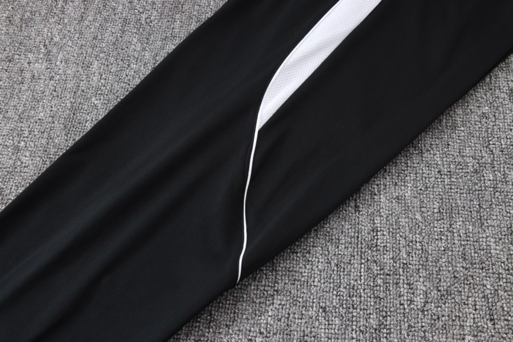 2026 Paris White Long-sleeved half-pull training kit