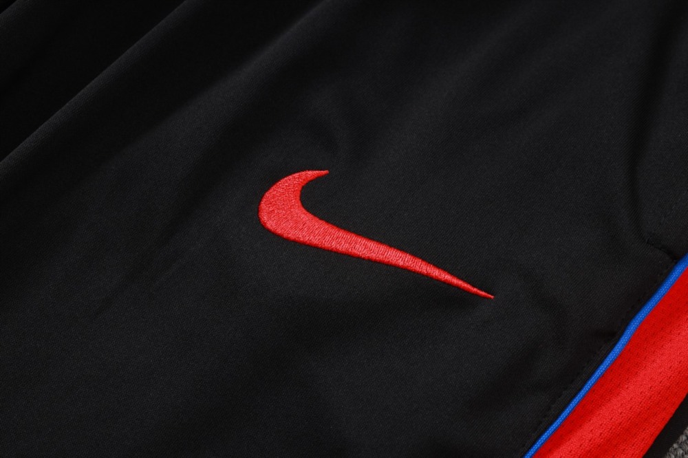 2026 Paris White Long-sleeved half-pull training kit