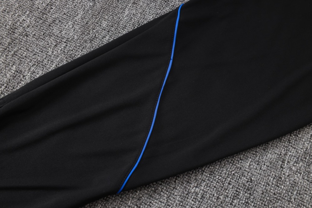 2026 Paris White Long-sleeved half-pull training kit