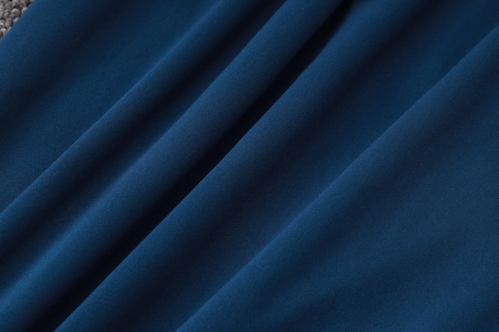 2026 Italy Light blue Long-sleeved half-pull training kit