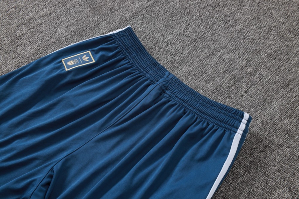 2026 Italy Light blue Long-sleeved half-pull training kit