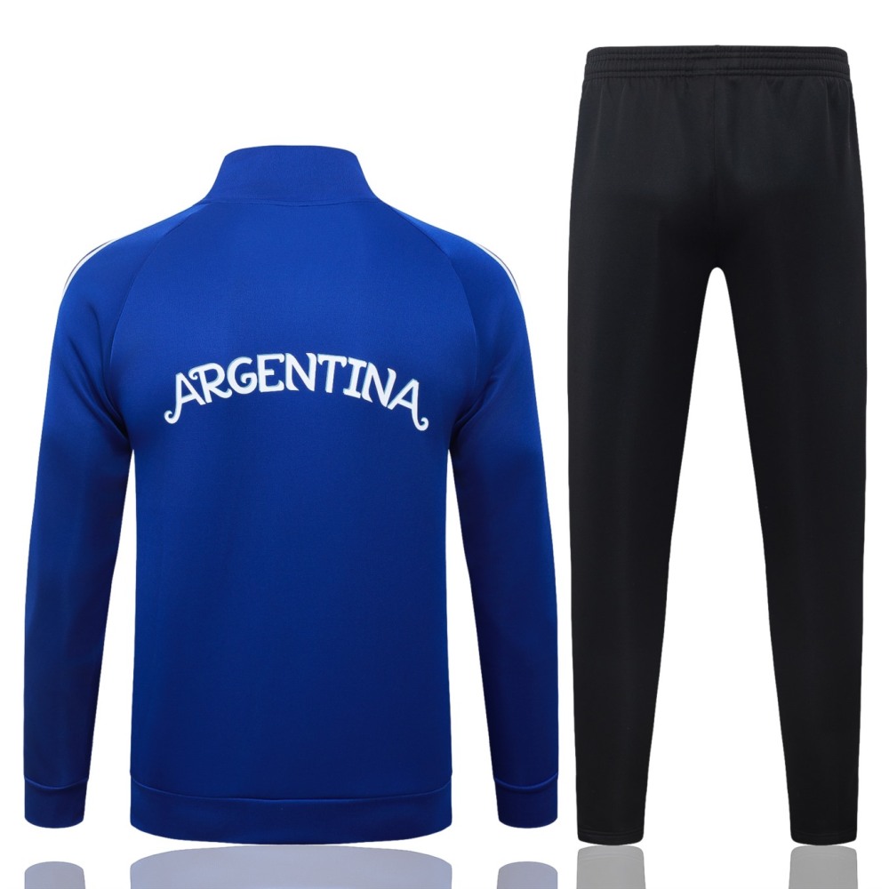 2026 Argentina Violet blue Jacket Training Suit Set