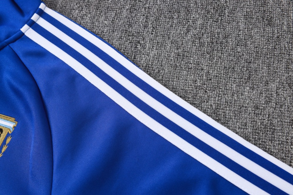 2026 Argentina Violet blue Jacket Training Suit Set
