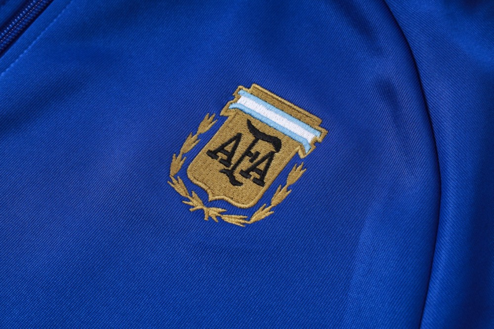 2026 Argentina Violet blue Jacket Training Suit Set