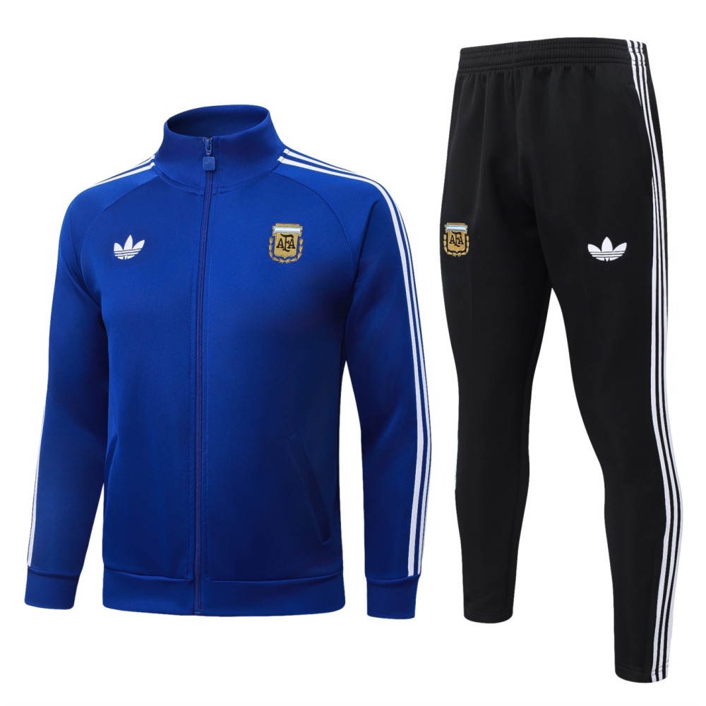 2026 Argentina Violet blue Jacket Training Suit Set