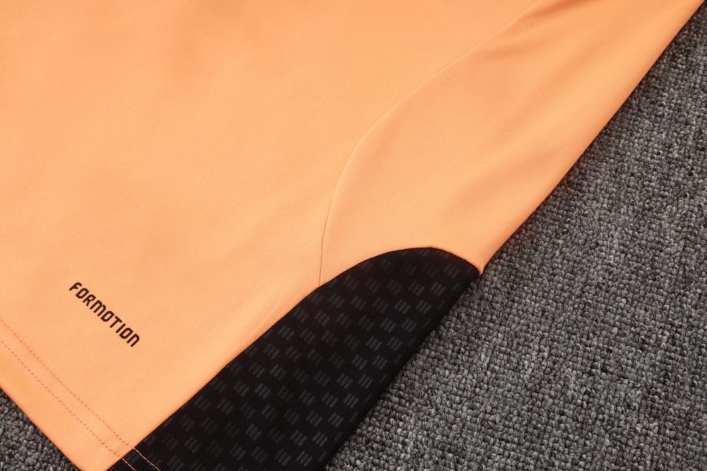 2026 Arsenal Orange Long-sleeved half-pull training kit