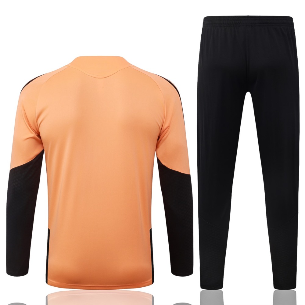 2026 Arsenal Orange Long-sleeved half-pull training kit
