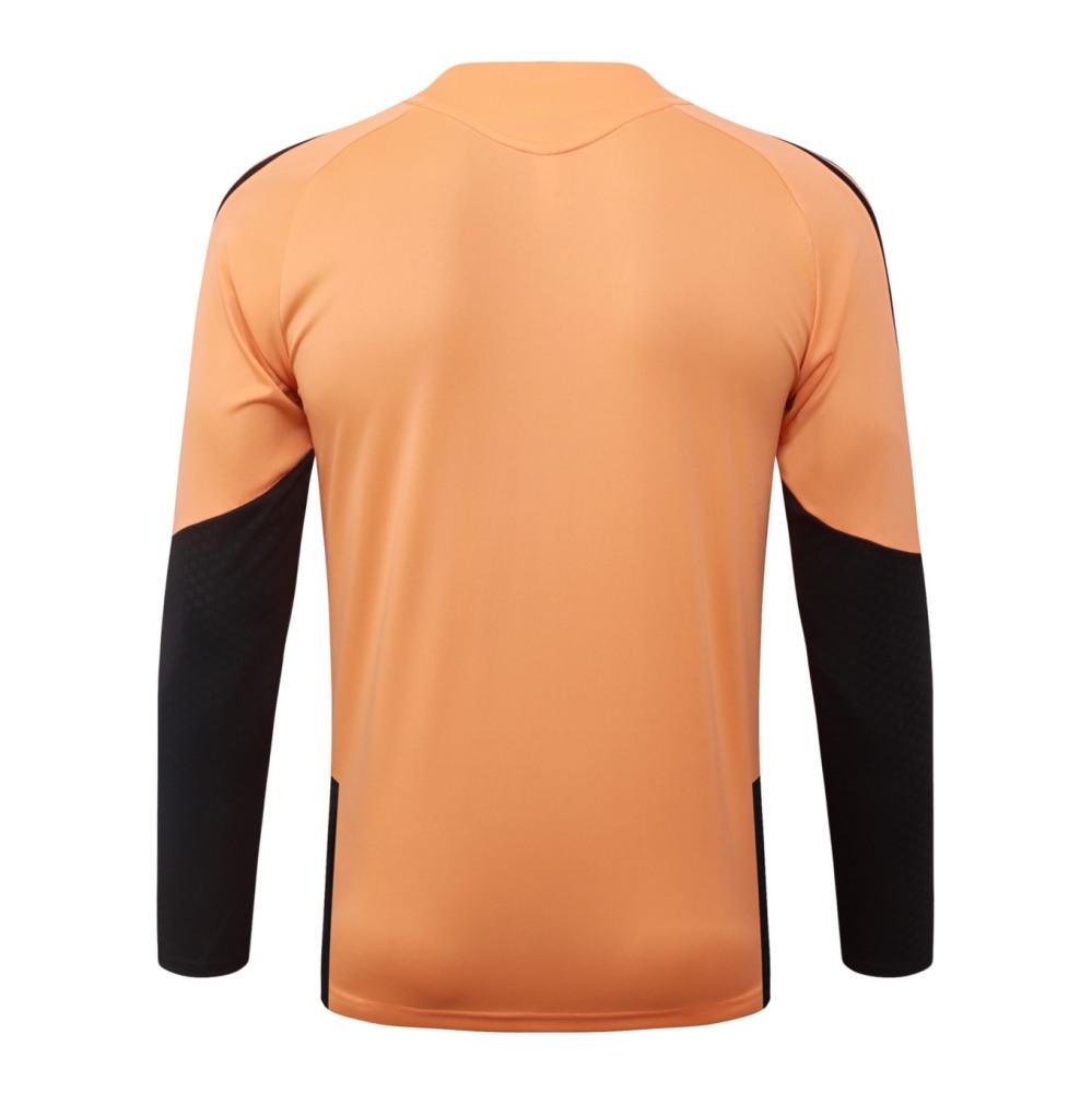 2026 Arsenal Orange Long-sleeved half-pull training kit
