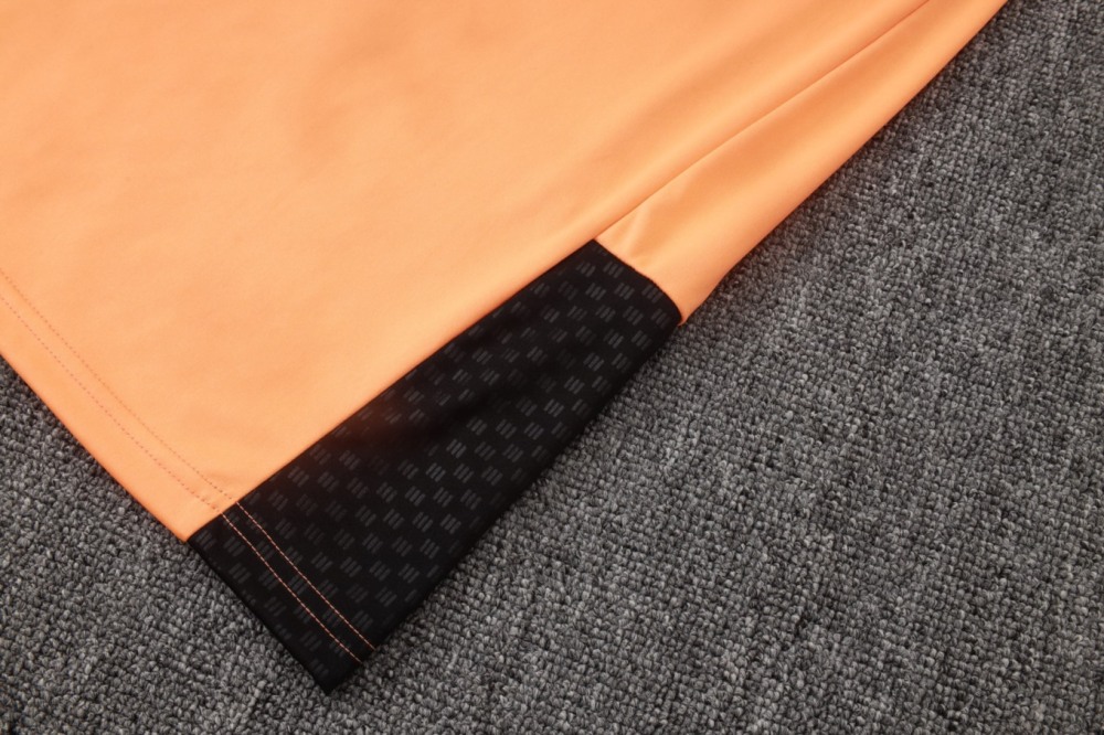 2026 Arsenal Orange Long-sleeved half-pull training kit
