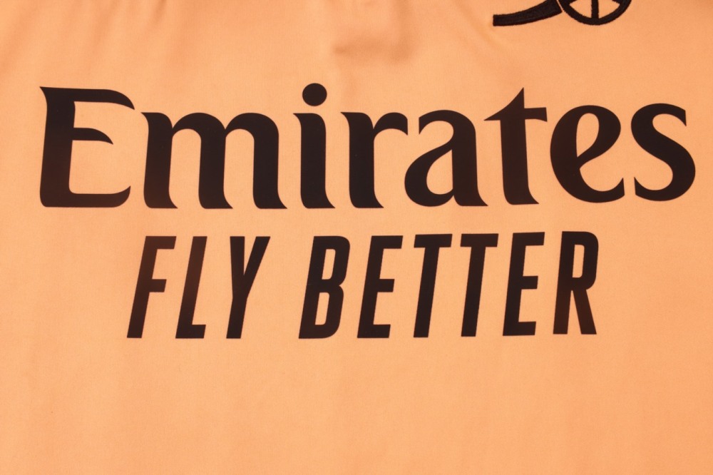 2026 Arsenal Orange Long-sleeved half-pull training kit