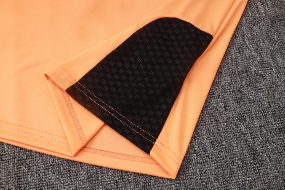 2026 Arsenal Orange Long-sleeved half-pull training kit
