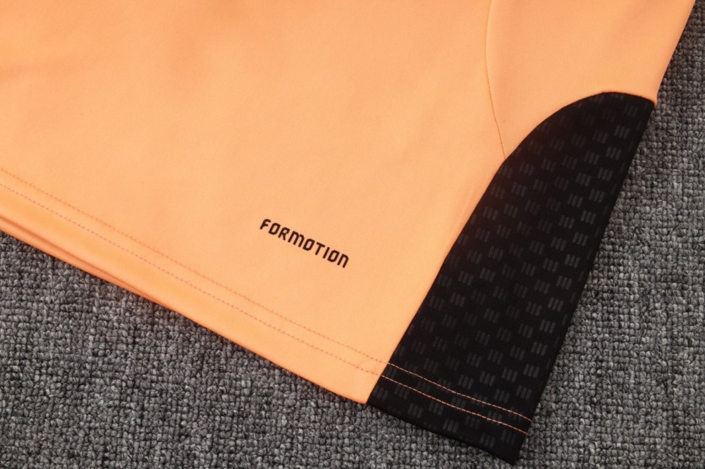 2026 Arsenal Orange Long-sleeved half-pull training kit