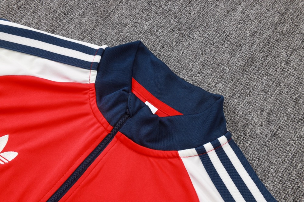 2026 Arsenal Red Long-sleeved half-pull training kit