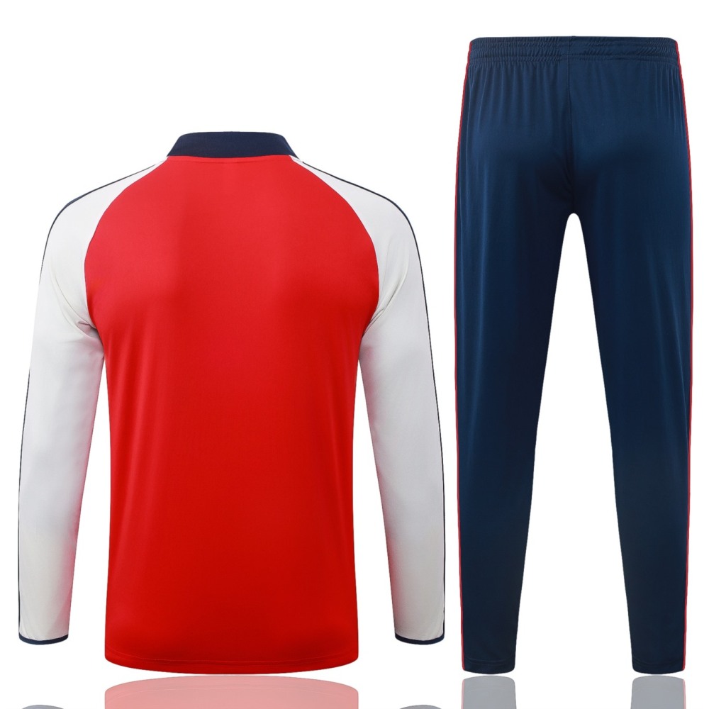 2026 Arsenal Red Long-sleeved half-pull training kit