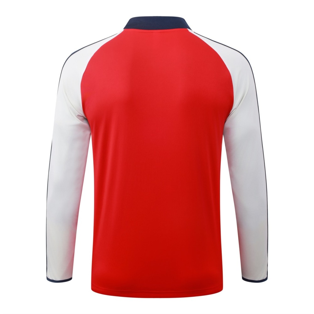 2026 Arsenal Red Long-sleeved half-pull training kit
