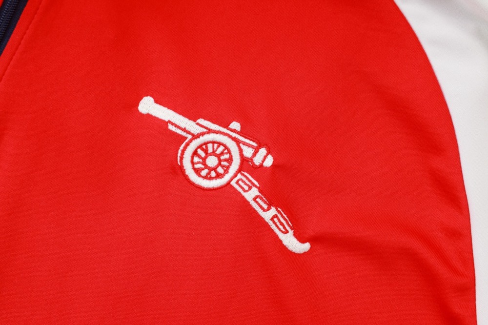 2026 Arsenal Red Long-sleeved half-pull training kit