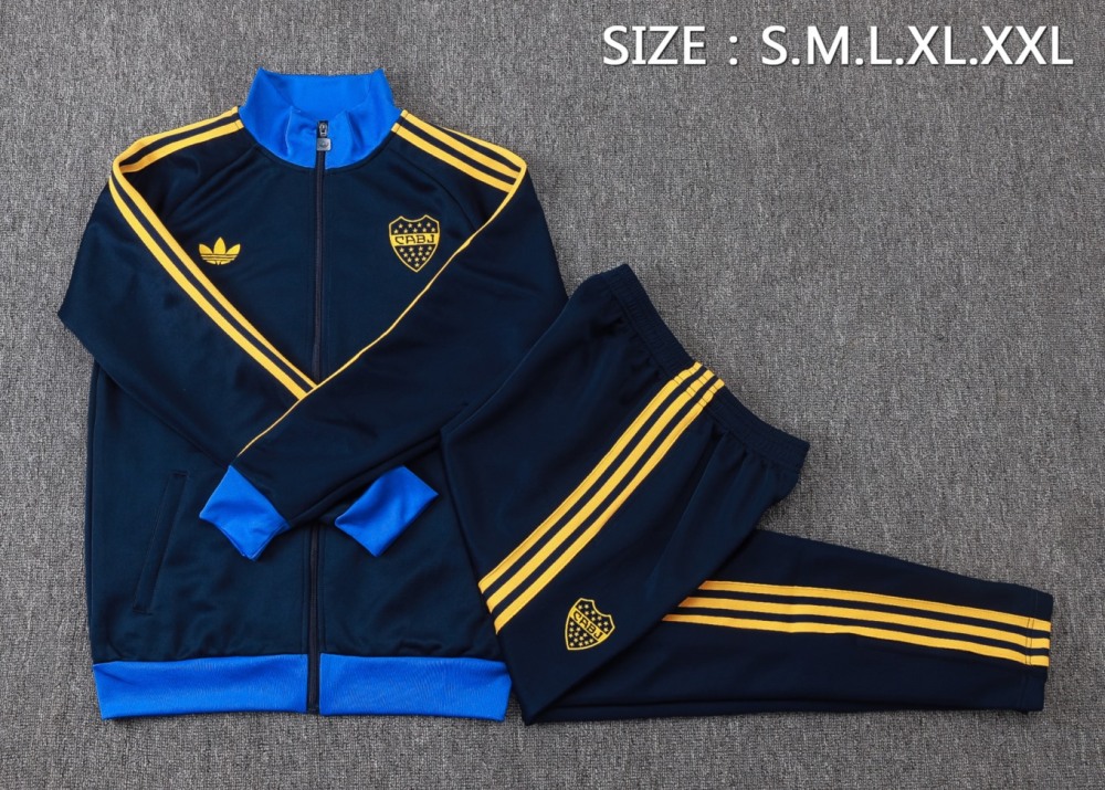 2026 Boca Royal blue Jacket Training Suit Set