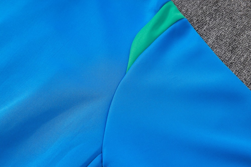 2026 Brazil Sky blue Jacket Training Suit Set