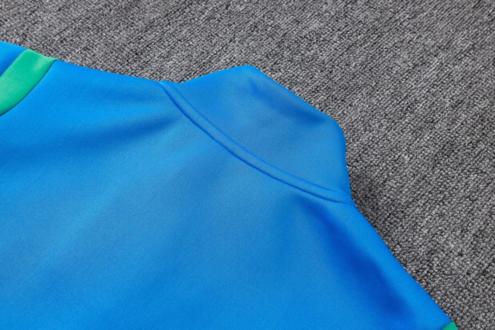 2026 Brazil Sky blue Jacket Training Suit Set