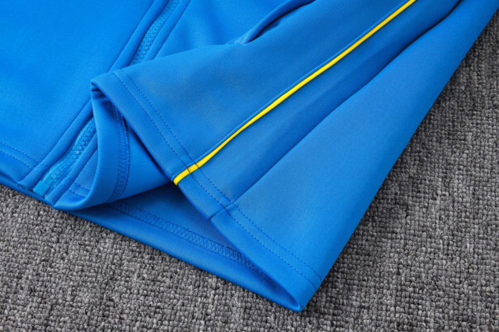 2026 Brazil Sky blue Jacket Training Suit Set