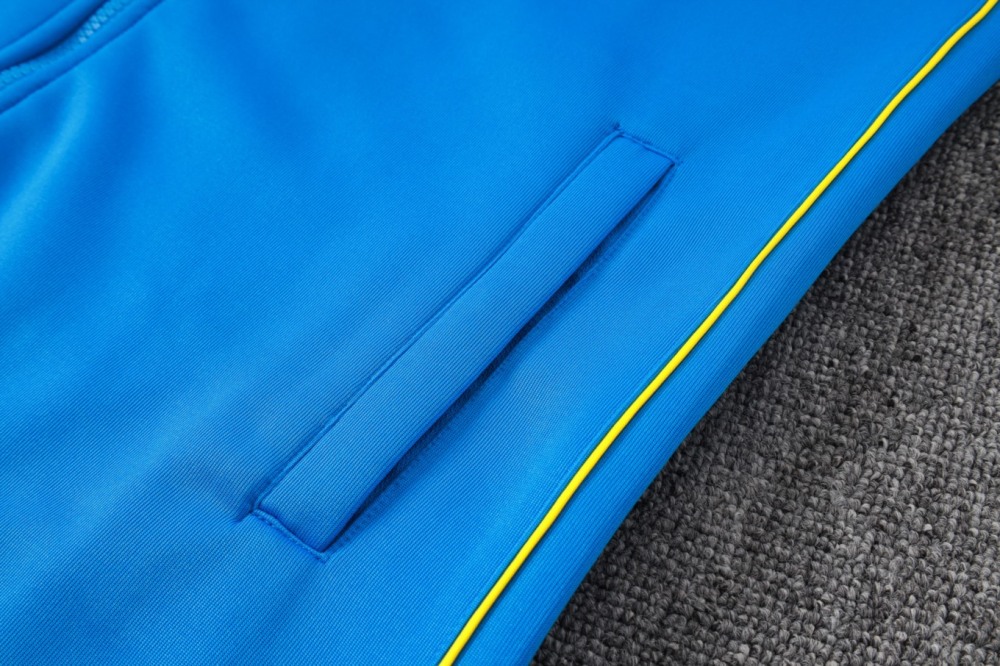2026 Brazil Sky blue Jacket Training Suit Set