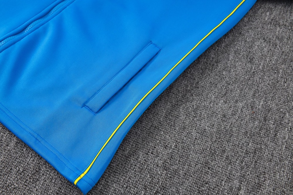 2026 Brazil Sky blue Jacket Training Suit Set