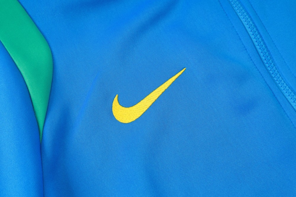 2026 Brazil Sky blue Jacket Training Suit Set