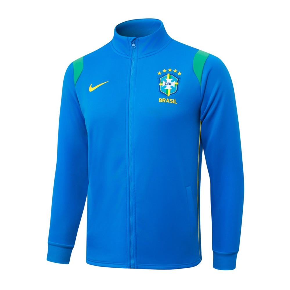 2026 Brazil Sky blue Jacket Training Suit Set