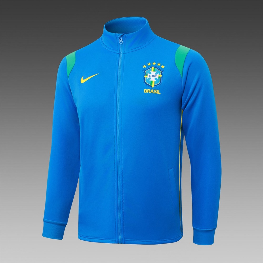 2026 Brazil Sky blue Jacket Training Suit Set