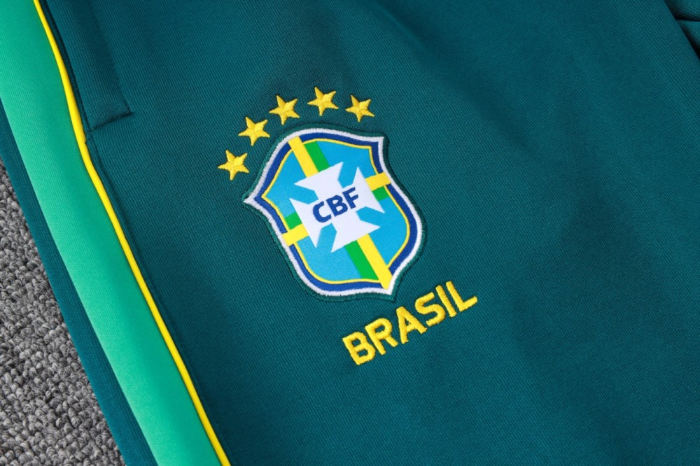 2026 Brazil Sky blue Jacket Training Suit Set