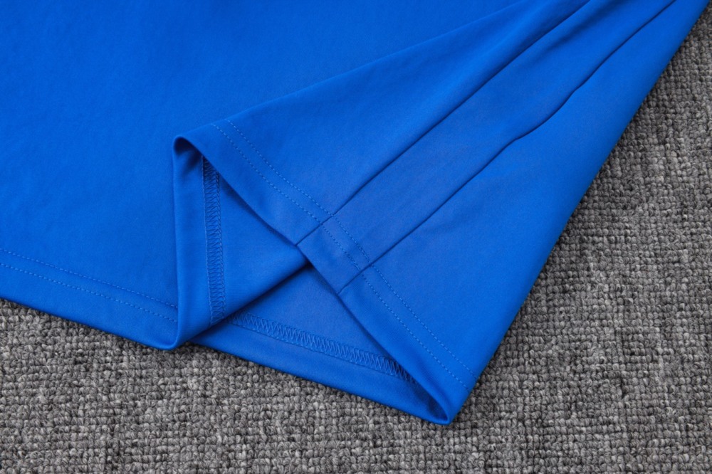 2026 Chelsea Violet Blue Long-sleeved half-pull training kit