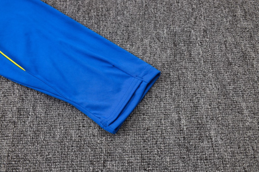 2026 Chelsea Violet Blue Long-sleeved half-pull training kit